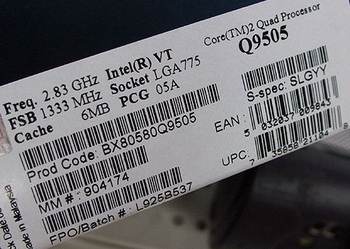 core 2 Quad q9505